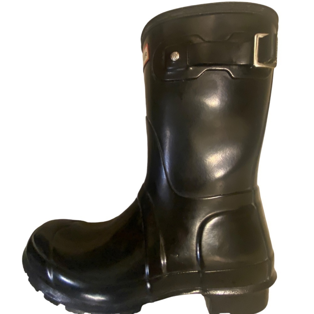 Hunter womens original short gloss boots US size 6F (standard size) - Picture 4 of 9